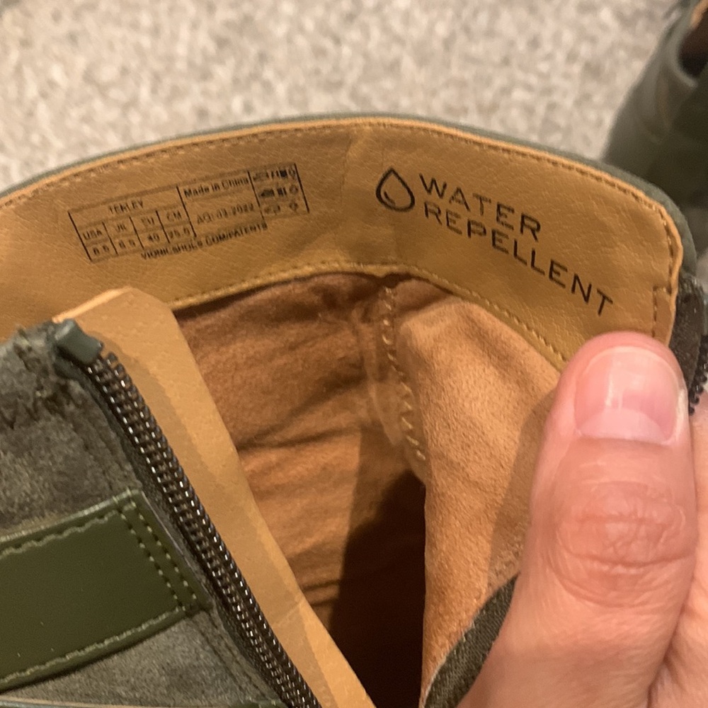 Vionic Olive Booties - image 4